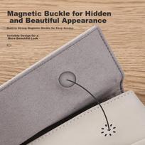 BRINCH Laptop Bag for Women, 12/13.3 Inch Handheld Commuter Business Laptop Bag Compatible with Apple And Huawei Notebooks