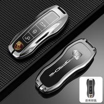 Cinko Lydinio Automobilio Raktų Dėklas Dangtelis Apsauginis Korpusas Išmaniojo Nuotolinio Valdymo Aksesuarai Porsche 911 718 Panamera Macan Cayenne Boxster Cayman