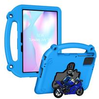 Samsung S7S8S9S10S11 Tablet Case SM-T870 X730EVA Computer Case with Holder TAB S7 11"T870/T875(2020) mėlyna