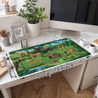 1PC jungle animals Oversized Mouse Pad - Non-Slip Rubber Base Perfect for Office School Esports Home Decor Desk Mat 210A 30cmx60cm(11.8x23.6inch)