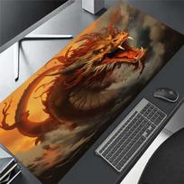Flying Dragon Mousepad Desk Pad Large Gaming Mouse Pad Gamer Ofice Mat Mouse Pad  Pad Unisex 30cmx60cm(11.8x23.6inch)