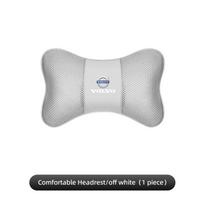 glyqj2 Car Seat Headrest Ice Silk Neck Pillow For Volvo XC60 V60 XC40 XC90 S60 C30 V70 AWD S90 Car Interior Removable Washable Headrest