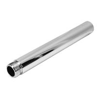 Dušo vamzdžio prailginimas G1 2 colio Universalus nerūdijančio plieno dušo galvutės prailginimo rankena su silikonine tarpine 6 col. 15,24 cm 6 Inch white