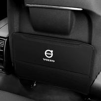 crbuk5 for Volvo V60 V40 XC90 S60 XC60 V50 V70 S90 XC40 S80 V90 EX30 PU Leather Car Seat Back Anti Kick Protector Mat Prevent Dirty Pad 1pc