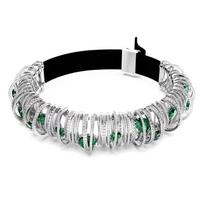 Swarovski Hyperbola Hyperbola Įdėtas Dekoratyvinis Krištolo Karoliai Moteriški Sidabriniai 5676060 sidabras