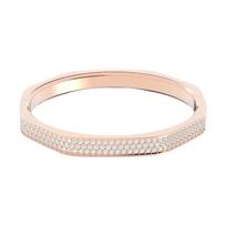 Swarovski Dextera octagonal design fashionable artificial crystal bracelet for women rose gold 5639204 auksas