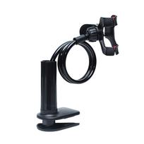 Universal 360° Flexible Cell Phone Holder Arbitrarily Curved Clamp on Desk Mobile Phone Stand for Desk Clip Bracket Clamp Stand juoda