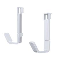 2 Pack Game Controller Holder for PS5/PS5 Slim/PS5 Pro Headset Display Hook PS VR2 Gamepad Rack for Playstation 5 Hanger Stand 2pcs balta