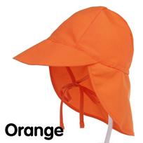 1PC Children's Sunscreen Visor Hat Travel Breathable Mesh Quick-drying Cap Outdoors Beach Headwear Baby Summer L oranžinė