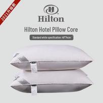 Medvilninė kaklo atramos pagalvė namams, bendrabučiui ar viešbučiui - Pagalba miegui, pora Low Pillow 48*74cm [Single Pack]