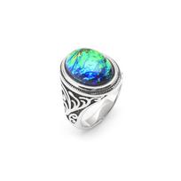 Men's 316LStainless Steel High Quality Onyx Rings Classic Trend Jewelry 8