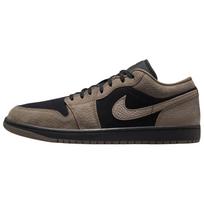 Air Jordan 1 Low SE Juodi Šviesūs Laukinių Mangų Alyvuogių Pilki Vyriški Batai IB7109-005 44 gray