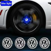 2025 Karštos VW 4vnt. Stebulės LED žibintai Dangtelis Automobilio Plaukiojantis Apšvietimas Ratų Centrinių Dangtelių Dangteliai Volkswagen golf4/6/7 toutan passat ti 56mm 4pcs