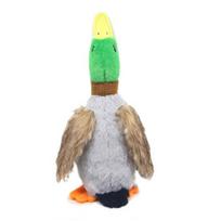 Plush Duck Dog Toy for Aggressive Chewers Squeaky Dog Chew Toy Indestructible Stuffed Duck Toy for Dogs Boredom Relief Teething