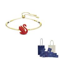 Swarovski paauksuoti apyrankės moterims F-Original Brand Box And Bag (Color Random) beige
