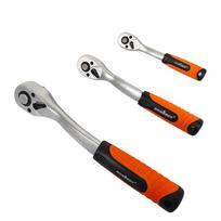 Adjustable Universal Carbon Steel Torque Wrench Ratchet Spanner OEM Customizable Metric Measurement System Wrench (orange,1/4' wrench&Natural&Wrench) oranžinė