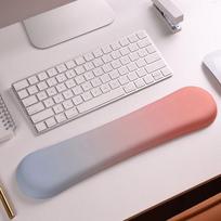 Cat Box Candy Color Wrist Rest Mouse Pad Office Keyboard Wrist Support Cute High-Value Gradient Blue Orange Keyboard Wrist Rest