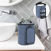 Water Flosser Storage Bag Women Men Lightweight Home Travel Use Cosmetic Bag mėlyna