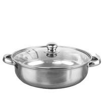 Nerūdijančio plieno garinimo puodų rinkinys 1/2/3 sluoksnių dvigubo katilo virtuvės virimo įrankis Single-pot