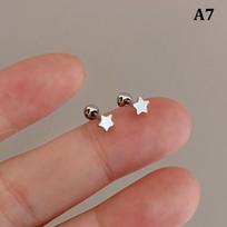 1Pair Ear Piercing Tragus Cartilage Dangle Earrings Helix Conch  Lobe Stud Ear Studs Body Jewelry A7