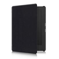 PU Leather 6.8 inch e-Reader Cover Auto Sleep/Wake Funda for Kobo Aura H2O Edition 2 juoda