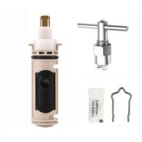 1222 Shower Cartridge Replacement Cartridge with 104421 Puller Removal Tool for Moen One-Handle PosiTemp Faucet and Shower 1222-1