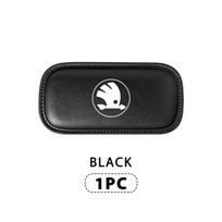 PBMN1 For Skoda Car Interior Leg Knee Rest Pad Leather Cushion Accessories Octavia A5 A7 RS Fabia Superb Rapid Karoq