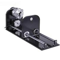 CNC Router Rotary Axis 80mm 3-Jaw Spiral Chuck Router Axis Measuring for CO2 Laser Engraving Cutting Machine Tailstock A-Axis as picture