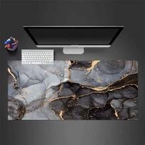 Abstract Liquid Sfumato Pattern Mousepad Desk Pad Large Gaming Mouse Pad Gamer Ofice Mat Mouse Pad Light Gaming Room Desk Mat Unisex 30cmx60cm(11.8x23.6inch)