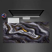 Abstract Liquid Sfumato Pattern Mousepad Desk Pad Large Gaming Mouse Pad Gamer Ofice Mat Mouse Pad Light Gaming Room Desk Mat Unisex 30cmx60cm(11.8x23.6inch)