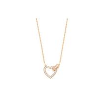 Swarovski Lovely romantiškas baltas meilės karoliai moterims 5368540 balta