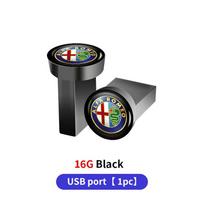 2026 Karštas lipdukas Automobilio Muzika U Disk USB Atmintinė Saugojimo Atmintinė Skirta Alfa Romeo 159 Giulietta 147 Mito Giulia 156 166 Ste