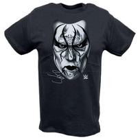 Sting Black Scorpion Face WWE Mens T-shirt XL