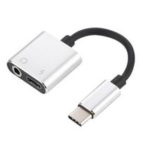 Audio Converter Multifunctional Quick Transmission Hot Swap 2 in 1 Type-C Phone Plug sidabras