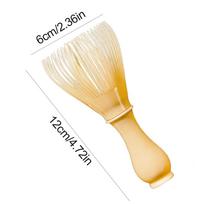 Plastic Matcha Whisk Green Tea Powder Brush Grinder Matcha Tea Chasen Mixer Stirrer Reusable Tea Whisk Teaware Tea Tools geltona