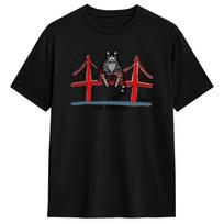 Project Hail Mary Ryan Gosling B Kliban Cat San Francisco Bridge Leisure Cotton TeeSleeve T Shirts Clothing S