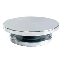 6/8/10/12in Rotated Turntable Sculpting Wheel Revolving Cake Turnable Easy to Use Turntable Sculpting Pottery Wheel 6 inches white
