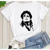 Movie MJ Michael Jackson Cotton unisex shirt High-Quality Summer New Men Vintage fashion S