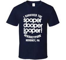 I Survived The Sooper Dooper Looper Fun Ping Pong Summer Movie T Shirt S