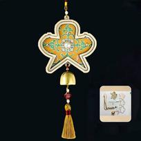 Unfinished Song Jin Wind Chime Material Kit Pearl Wind Chime Material Set  Backpack Decoration Set 3