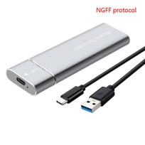 M2 Ssd Gaubtas Nvme Usb3.1 Išorinė Saugykla Hdd Dėklas 10Gbps Pcie Ssd Dėžutė Ngff Sata Ssd Diskas Kietasis Diskas Kompiuteriui Nešiojamam Kompiuteriui A2
