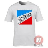 Kraftwerk Tour De France Marškinėliai 80-ųjų Electro Edm Unisex S