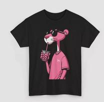 Rožinis Pantera Rožinė Pantera Marškinėliai Unisex Medvilniniai T marškinėliai Animacinis S pink