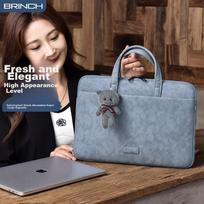 BRINCH Laptop Bag for Women, 13.3-Inch, Business Commute, Simple Design, Suitable for Apple And Huawei Laptops