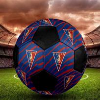 Pogoń Szczecin Salės futbolo kamuolys Spalvingas Visų amžių Dydis 5 Mašininis siuvimas PVC Paruoštas varžyboms Patvarus Aukšto atšokimo