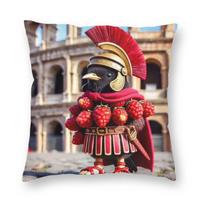 Italian Brainrot Meme Pillowcase Printed Polyester Cushion Cover Decoration Throw Pillow Case Cover Home 45*45Cm Peach skin 18*18(CM)-1Pcs