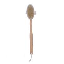 Natural Sauna Brush Long Handle Deluxe Bath Brush Sauna Accessories Body Brush