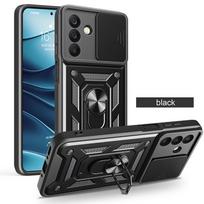 Smūgiams atsparus šarvuotas dėklas, skirtas Samsung Galaxy A12 A13 A14 A15 A16 A26 A36 A56 A20S A21S A25 A35 A55 A34 A54, su magnetiniu žiedu Galaxy A21S juoda