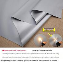 Waterproof Outdoor Oxford Fabric Tarpaulin for Sunshade and Tents sidabras