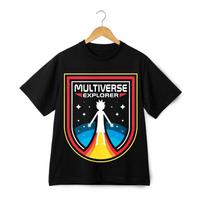Rick and Morty Multiverse Explorer T-Shirt – Sci-Fi Graphic Streetwear Tee S